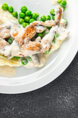 frog legs food French cuisine second course shriveled Cooking appetizer meal food snack on the table copy space food background