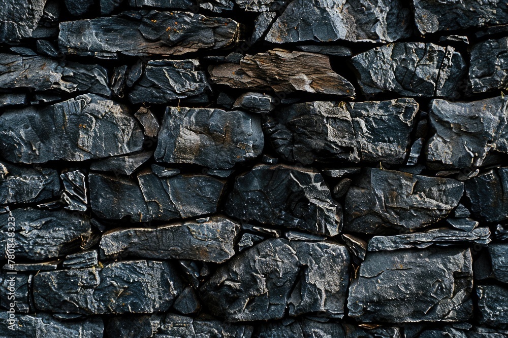 Poster stone wall with a fire hydrant in front of it. suitable for urban design projects