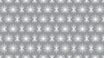 A pattern abstract form in various sizes and shades of gray