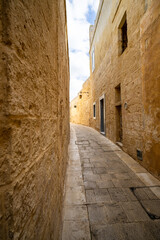 Silent City, Mdina, Malta, sunny day - 780853313