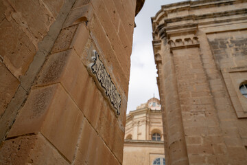 Silent City, Mdina, Malta, sunny day - 780853952