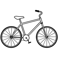 Cycle Line Art Vector