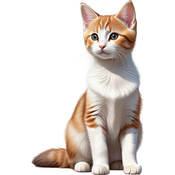 Realistic Picture Of A Lovely Cat