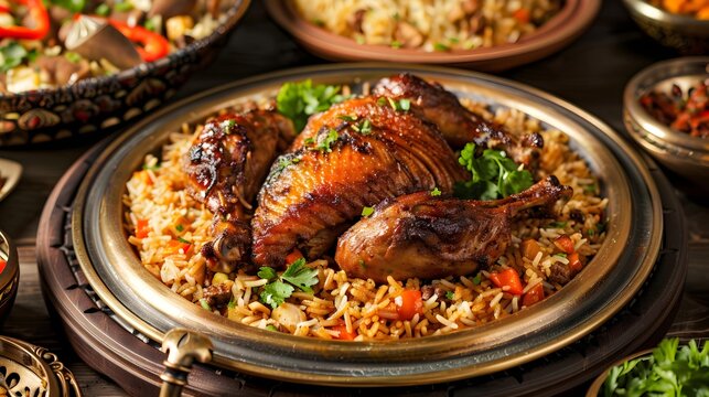 Kabsa, Saudi national dish to be shared
