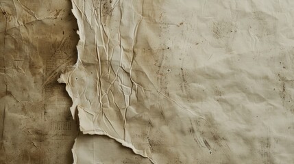 Close up of a piece of paper on a wall, ideal for business presentations