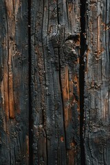 Detailed shot of a piece of wood, suitable for backgrounds or textures
