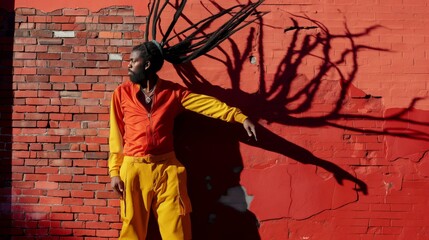 Obraz premium Dread Hair Man