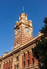 Flinders Street Railway Station Clock Tower, Melbourne, Australia
