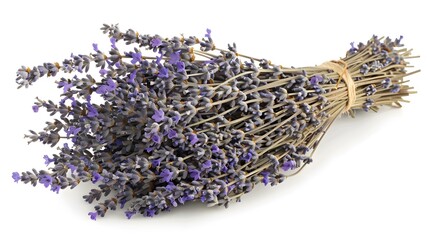 A bundle of dried lavender