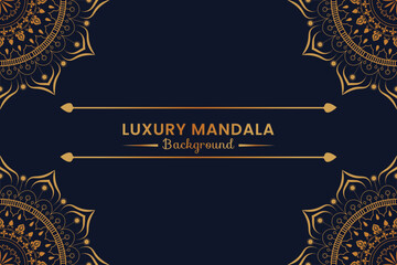 Modern luxury mandala wallpaper