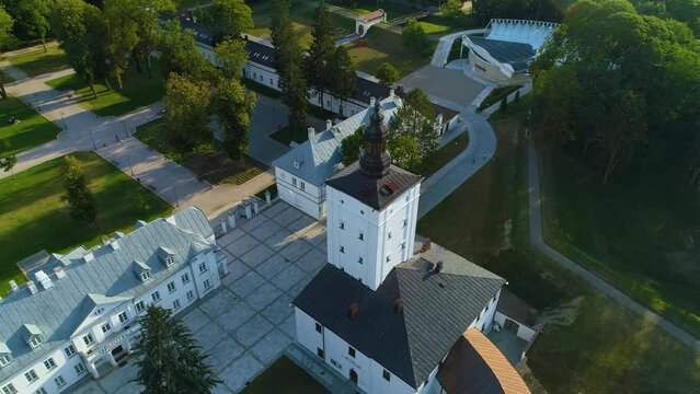 Palace Complex Biala Podlaska Zespol Palacowy Radziwillow Aerial View Poland