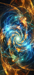 Cosmic Energy Swirling Background., Amazing and simple wallpaper, for mobile