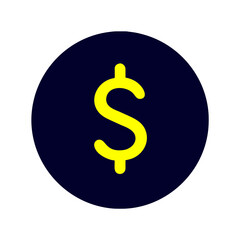 dollar sign icon	