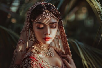Bollywood inspired bridal attire for an ethnic Eastern bride