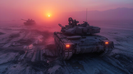 Cutting-Edge Military Tank