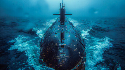 The Vision of an Advanced Submarine - obrazy, fototapety, plakaty
