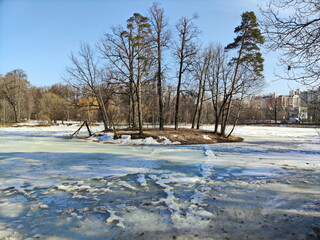 Spring on a small island