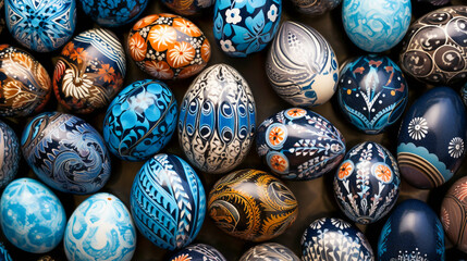 Happy easter !  Easter Egg Elegance from Above