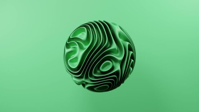 Background animation of Balls and optical wave
