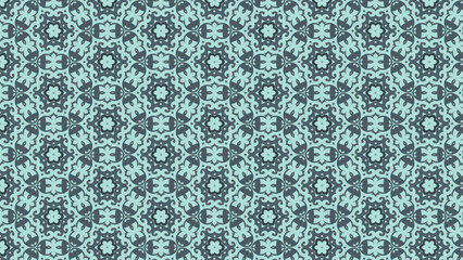 kaleidoscope motif geometric abstract seamless pattern, vector graphic resources, 16:9 widescreen wallpaper / backdrop,	
