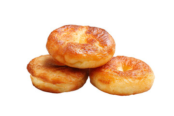 Stack of Doughnuts Arranged On Top Of Each Other