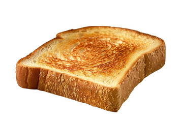 Slice of Toasted Bread on White Surface