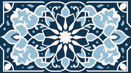 Arabic arabesque design greeting card for Ramadan K