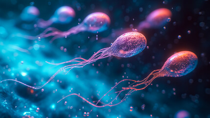 Exploring the World of Microscopic Life.  Understanding Spermatozoa Health
