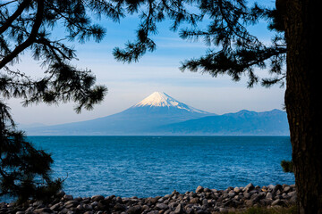 Before sunset with Mount Fuji