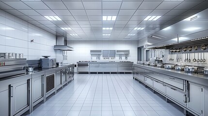 Obraz premium Adhering to food industry standards for quality and safety
