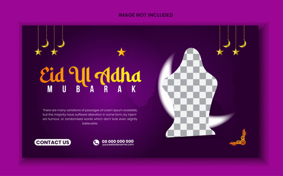 Eid Al Adha Mubarak Islamic Festival Facebook Cover Template