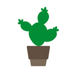 Stylish , fashionable and awesome Cactus Love art and illustrator design .Cactus desert silhouettes set