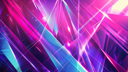 Vibrant abstract neon light background