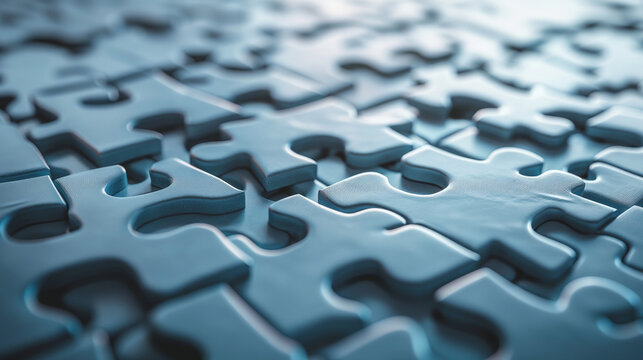 Puzzle piece jigsaw concept white business solution last background complete. Puzzle jigsaw blue piece white concept part fit strategy abstract link game connect team final together problem solve