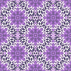 Summer floral print seamless mandala flower pattern for fabrics and wrapping paper and kids clothes textiles