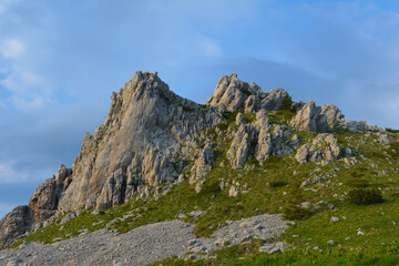 Rocky mountain landscape