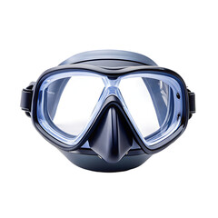 3d realistic mask for scuba diving and goggles for pool swimming. snorkeling devices.