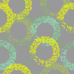 Cute hand drawn polka dots large polka dot hand seamless pattern. Editable timeless classic with a twist, wrapping paper fashion textile