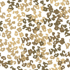 Seamless abstract doodle background pattern in bright summer positive colors.