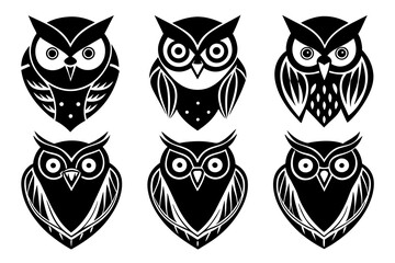 owl  Icon Vector Illustration 
