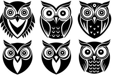 owl  Icon Vector Illustration 