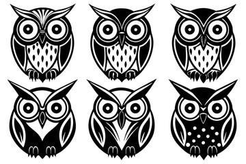 owl  Icon Vector Illustration 