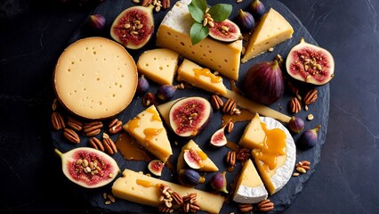 cheese and food