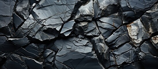 Black stone texture. Abstract background and texture for design with copy space.