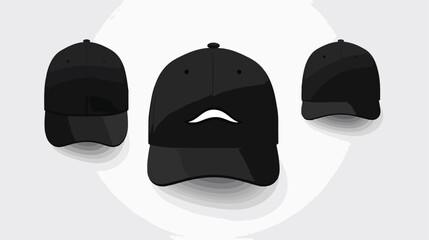 Bonnet logo design template icon black modern isola