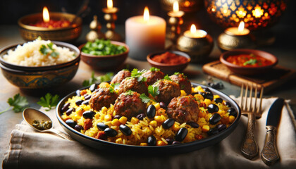 Festive Indian Cuisine Feast