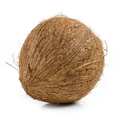 fresh ripe whole coconut fruit - 780944128