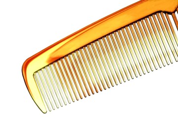 Close-up of a hair grooming comb