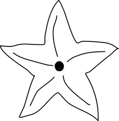 Hand drawn star