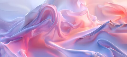 Fototapeta premium 3D Pink and Blue Digital Abstract Background, Book, Portfolio, Weeding background, Beauty Salon, Wallpaper